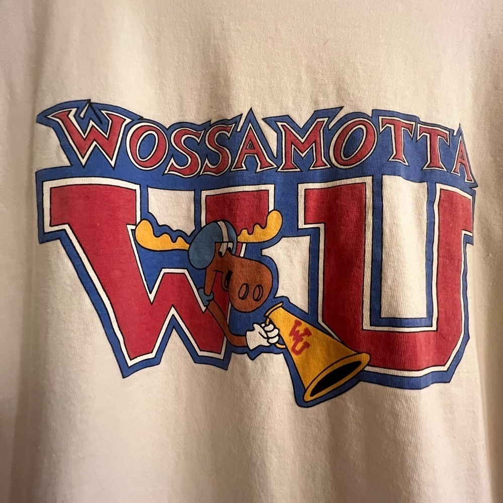 WASSAMOTTO WU VINTAGE T-SHIRT Sz L
